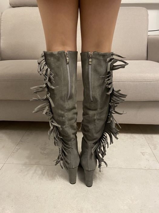 Szarek kozaki zamszowe roz. 38