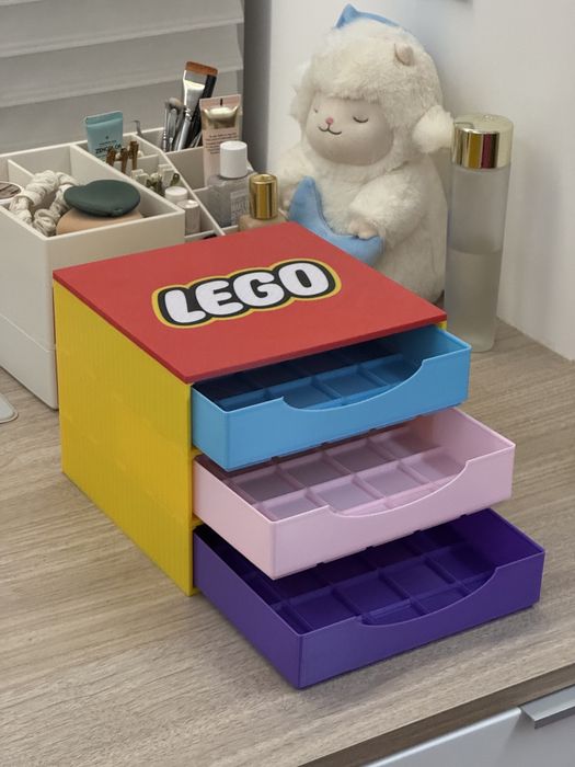 Бокс органайзер для Lego‼️Шафка сортер деталей Лего шкафчик