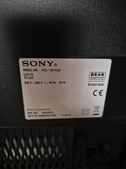 Televisão Sony com comando