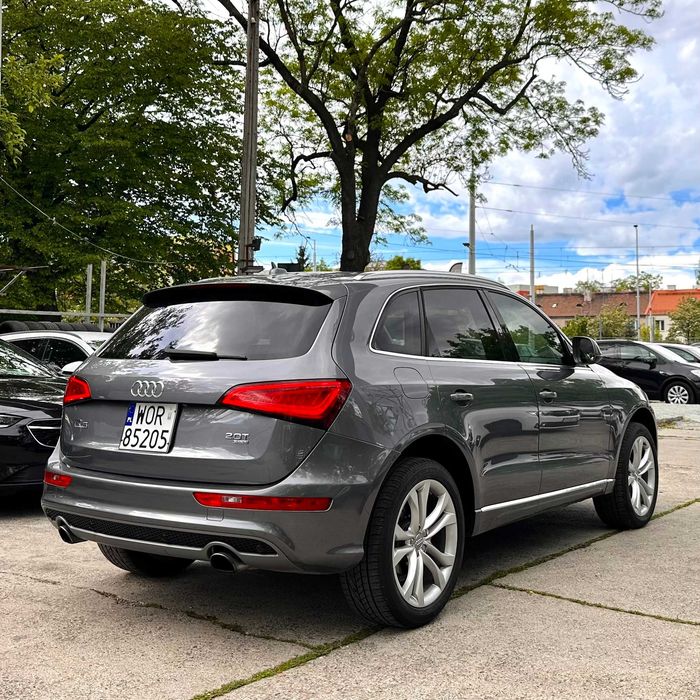 Audi Q5 8R Quattro | S-Line | 2.0tfsi 220KM | Automat Tip-Tronic | Panorama | Skóry | Zadbany | 2014