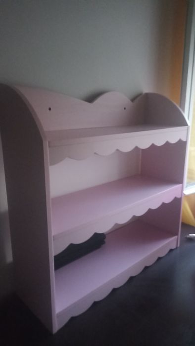 Prateleira Infantil Vertbaudet – Rosa (Design Recortado)