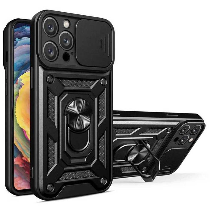 Etui do iPhone 14 Pro Defender Case + Pełne Szkło