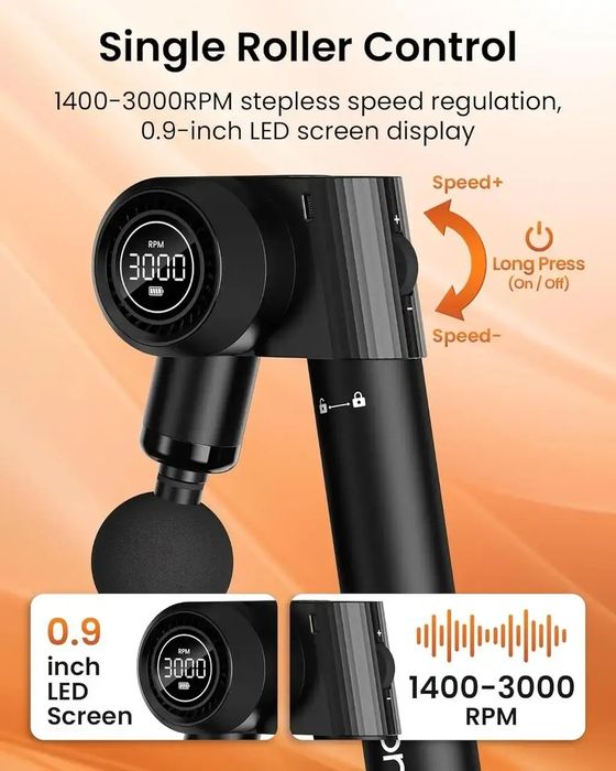 Перкусійний масажний пістолет NAPRE