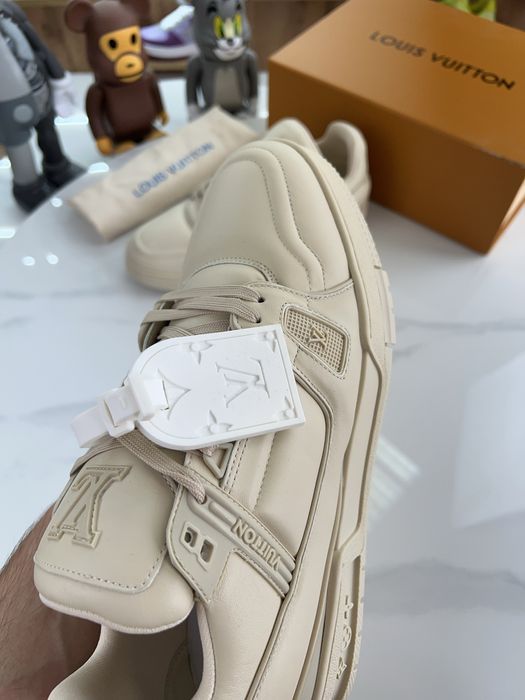 Кросівки Louis Vuitton LV Trainer Triple Beige