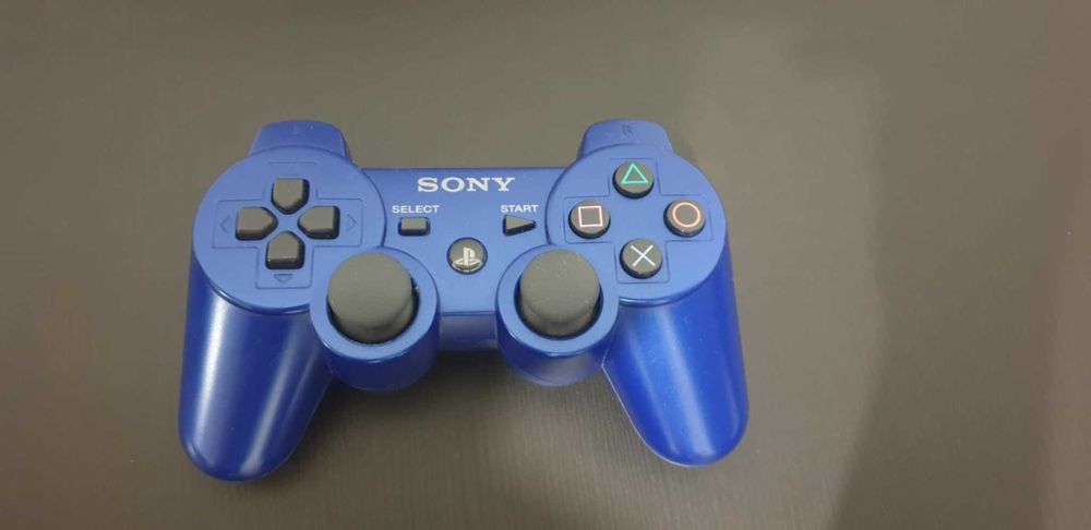 Oryginalny dualshock 3 sixaxis, niebieski pad ps3