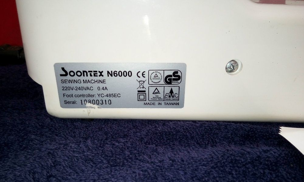 Компьютеризированная швейная машина SOONTEX 6000