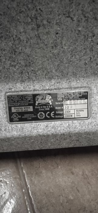 Vaporizador profissional Jiffy steamer J-2