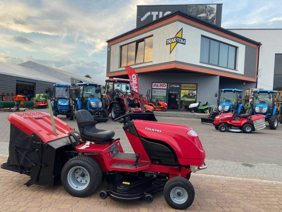 Traktor kosiarka Countax D1850 Diesel Yanmar wspomaganie  Pług