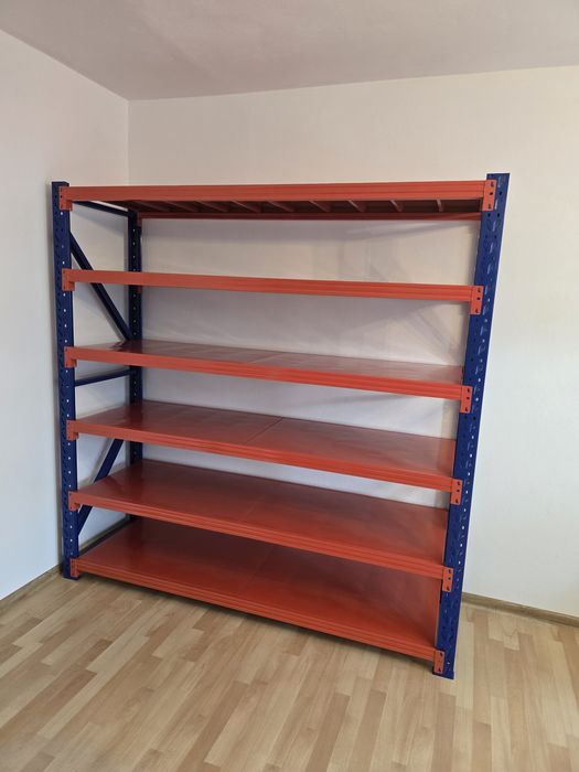 Faktura! NOWE REGAŁY metalowe 5-półkowe 200x200x60cm NOWE