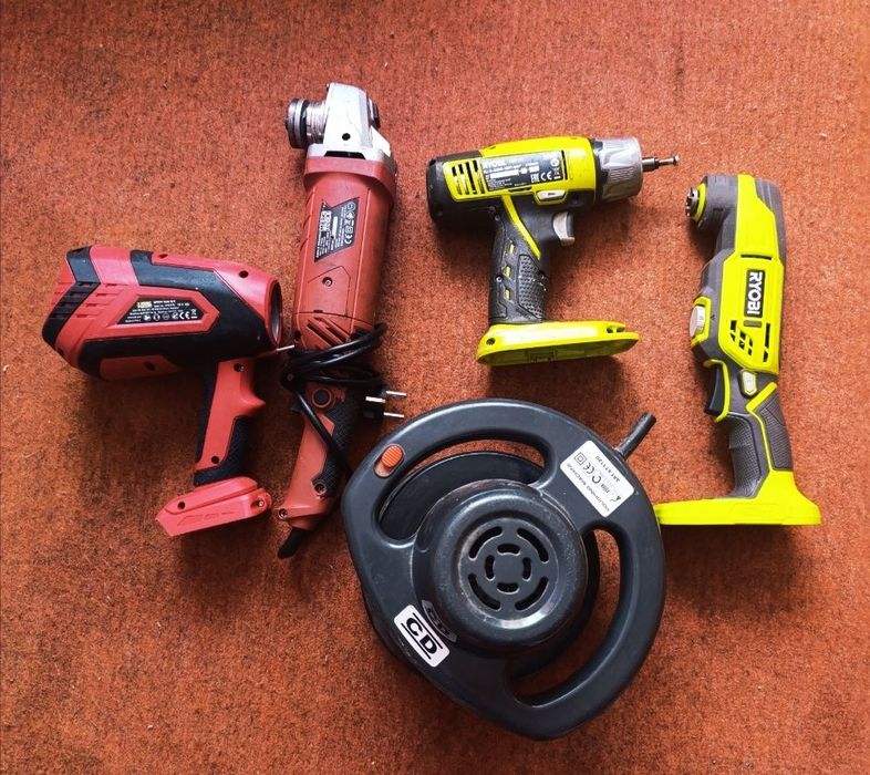 Лот інструментів, ryobi, meet tools.
