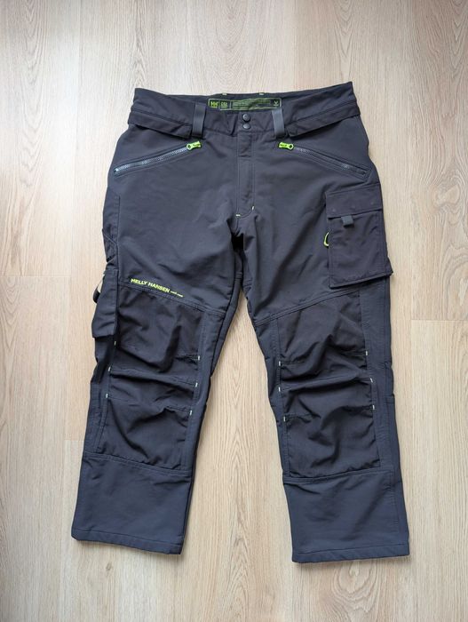 Топові Чоловічі Робочі Стрейчеві Штани Helly Hansen Magni Series Роз 52 XL Вкорочена довжина 94 см