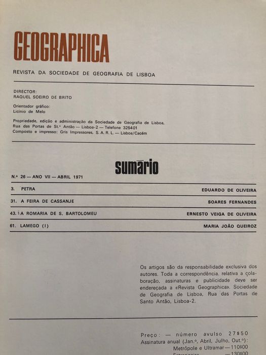 Geographica. Apanha do Sargaço-Romaria de S. Bartolomeu-Lamego