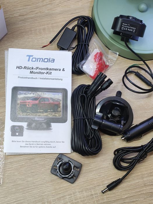 Камера заднього виду з монітором Tomoia T1 / 4.3" / 150°