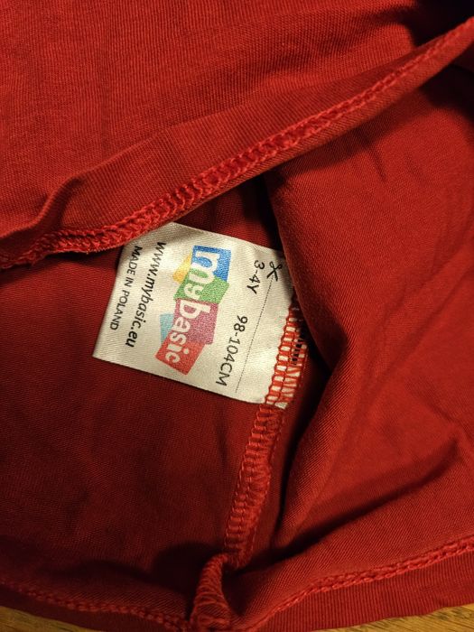 Zestaw MyBasic podkoszulka/bokserka r. 98-104