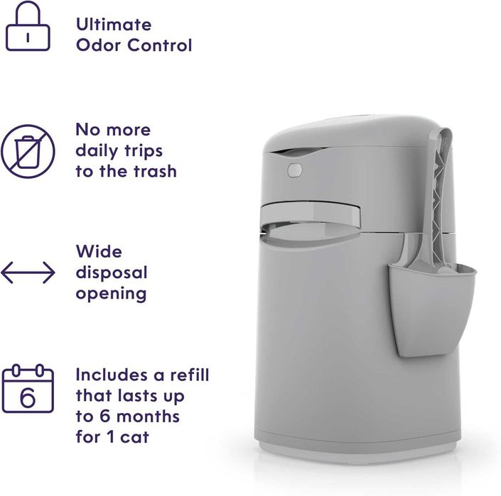 Litter Genie Easy Roll System usuwania nieczystości z kuwety dla kota