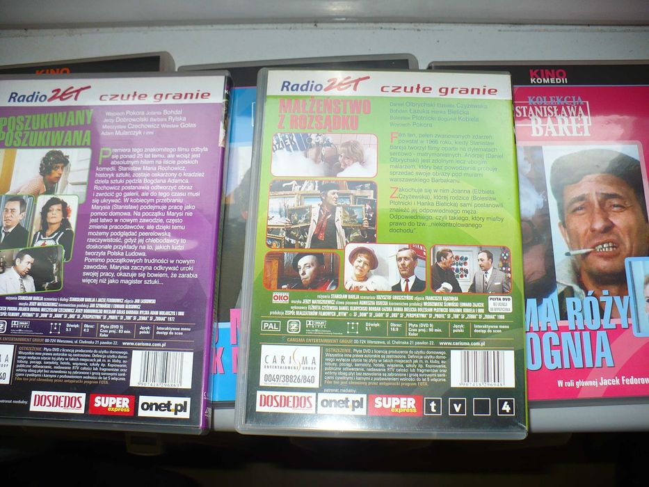 Stanisław Bareja Kultowe komedie PRL  DVD 5 części!!