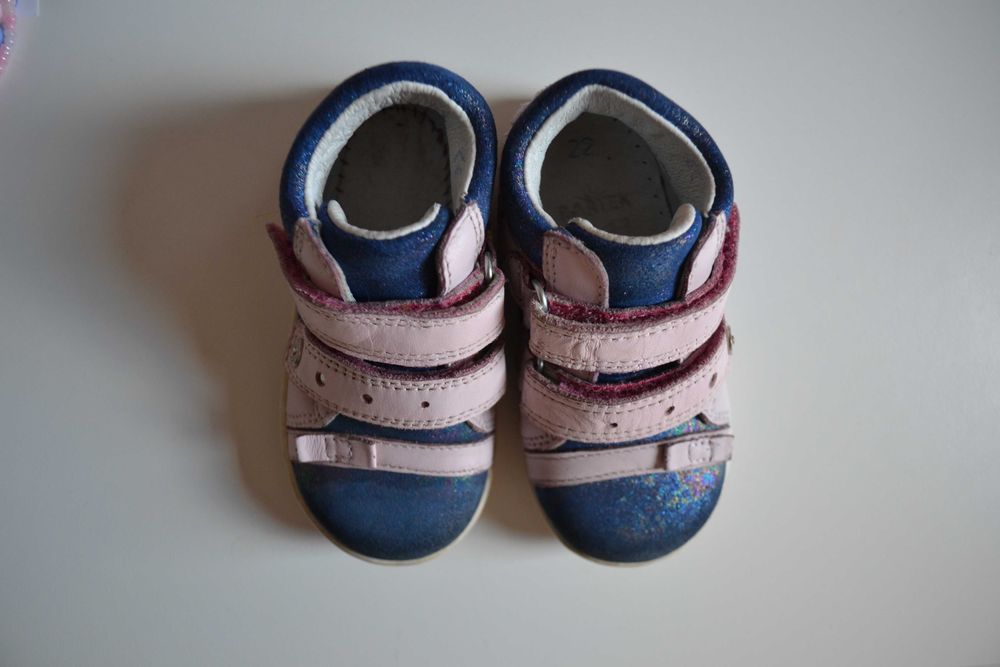 22 Buty Mini first steps BARTEK Nubuk Skóra licowa