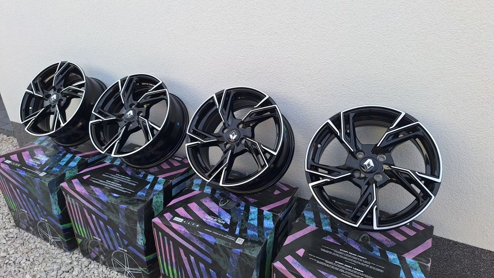 Nowe Alufelgi 4x100 R16 Renault Clio III IV V Captur Dacia Sandero