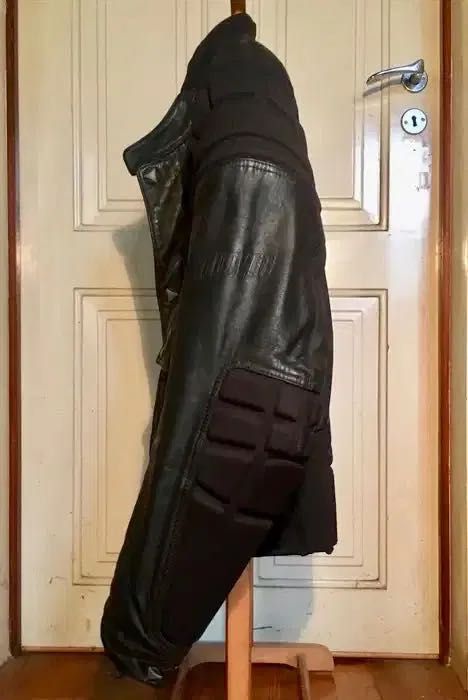 CLOVER MOTORCYCLE - casaco de couro - M - muito bom estado