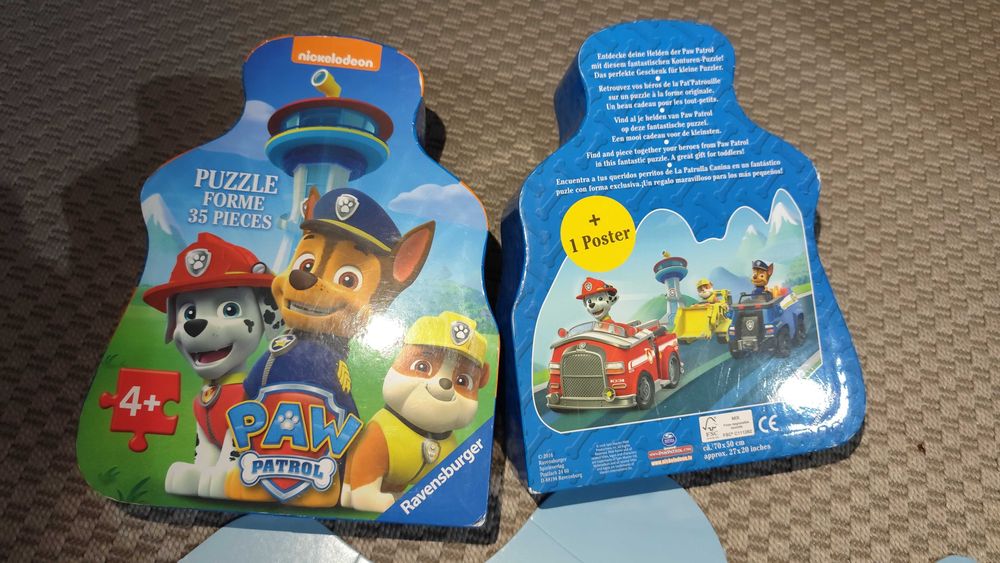 Puzzle 35 peças - Patrulha Pata