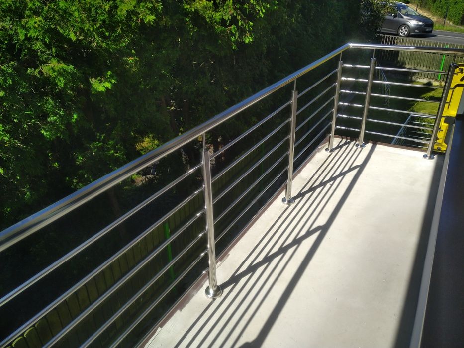 Balustrady balkonowe balustrady nierdzewne