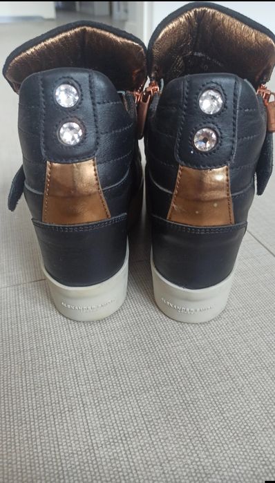 Sneakersy na koturnie Alexander Smith 40