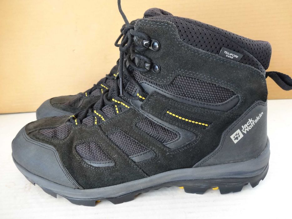 Buty JACK WOLFSKIN VOJO 3 Mid GTX roz 47 Texapore Skóra Trekkingowe