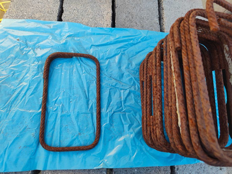 Strzemiona 21x12 cm, fi 8