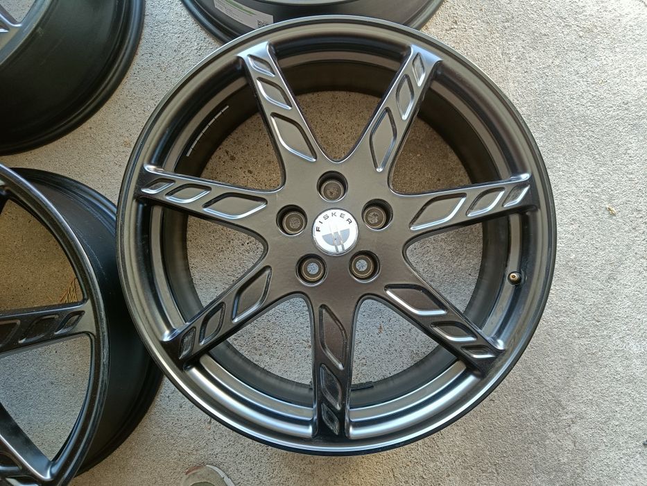 Felgi20 Fisker 5*114,3 Toyota Lexus NOWE czarne 2023r kpl