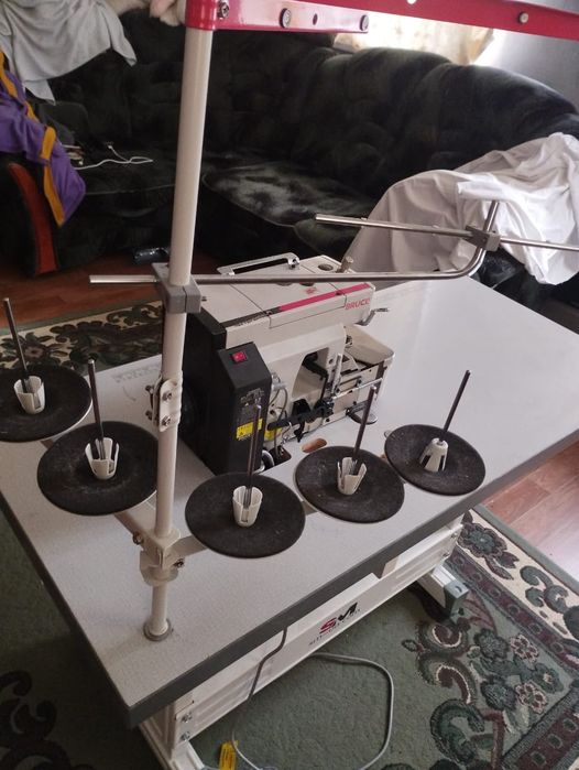 ОвелокBRUCE X5S-4-M03/333 высокоскоростной 4-ниточный промышленный