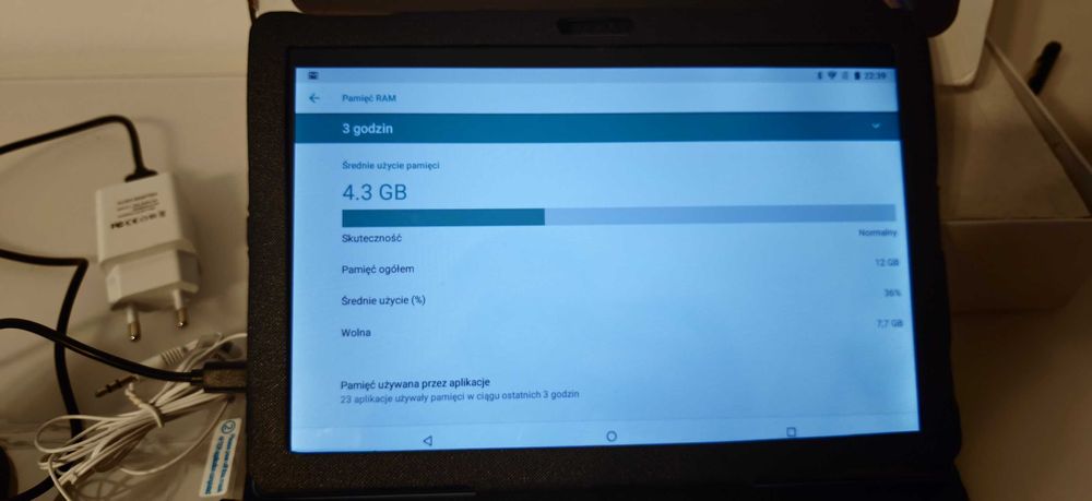 Tablet Pad7 Pro (Android, klawiatura, rysik, akcesoria)