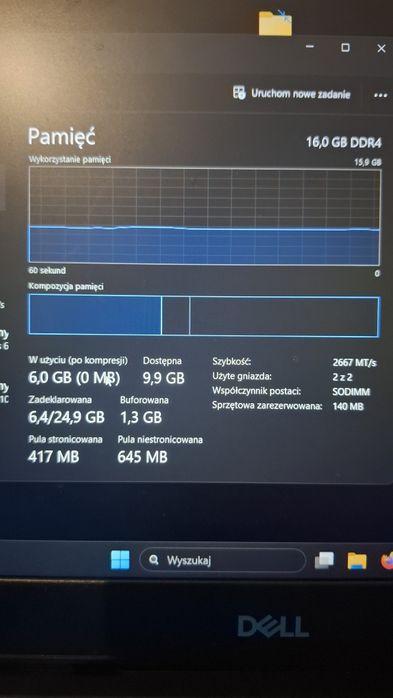 Laptop gamingowy Dell G3 15
