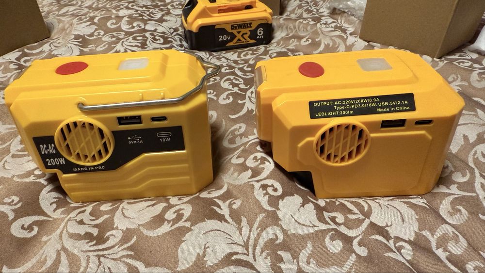 Инвертор Dewalt,makita,адаптер с батареи dewalt на инструмент makita