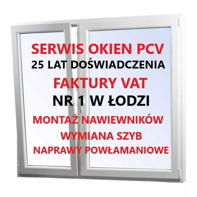 Serwis okien PCV, montaż nawiewników, naprawy powłamaniowe Faktury