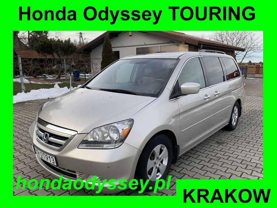Honda Odyssey Wersja TOURING ! Max wypas ! GAZ LPG ! PO SERWISIE ZA 8900 PLN