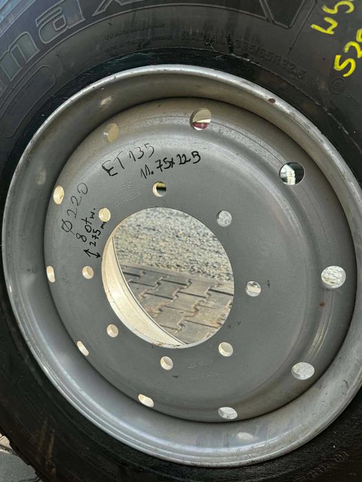 1x 385/65R22.5 (15R22.5) StarMaxx LCW710 160K
