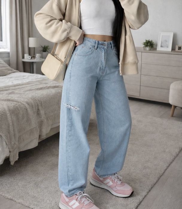 Джинси труби нові