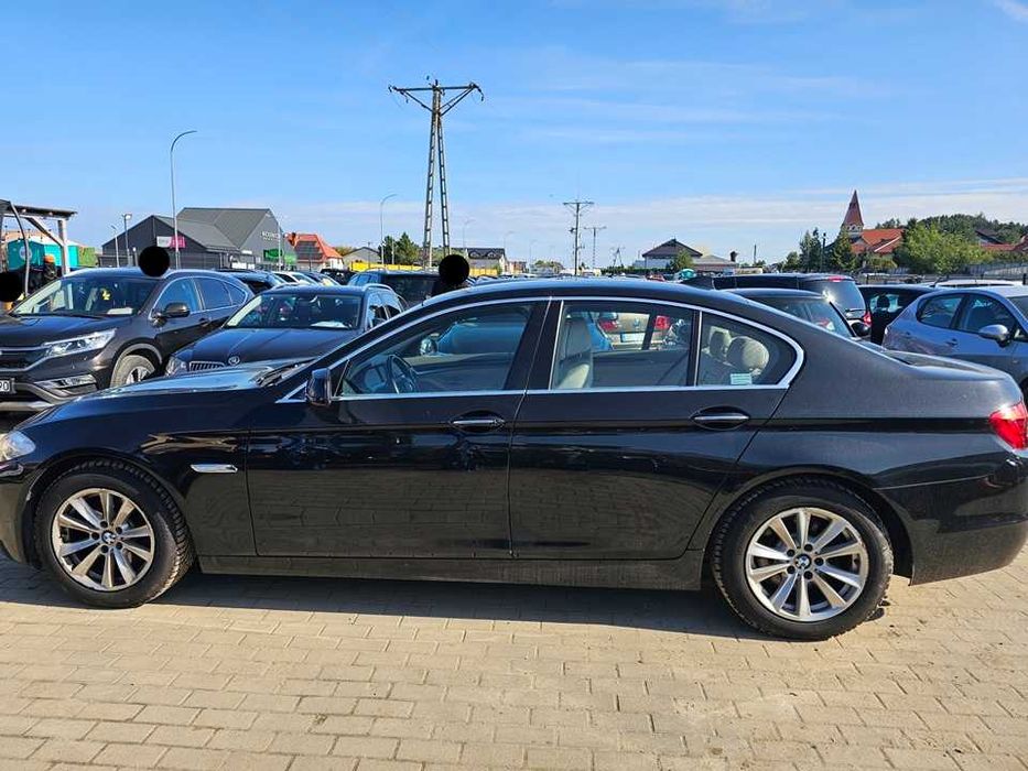 BMW 5/Automat/3.0benz R6 204KM/Salon PL/2010r/tył napęd/jasne skóry