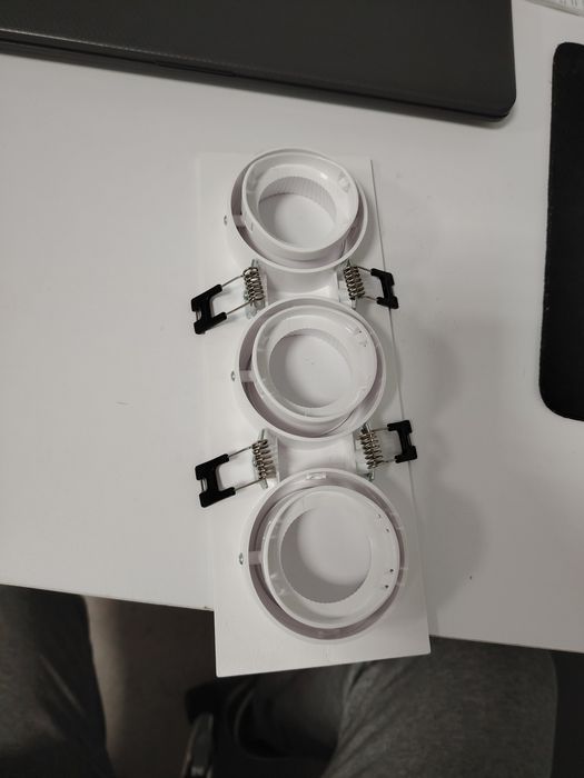 Точкові світильники з лампами GU10, 12W