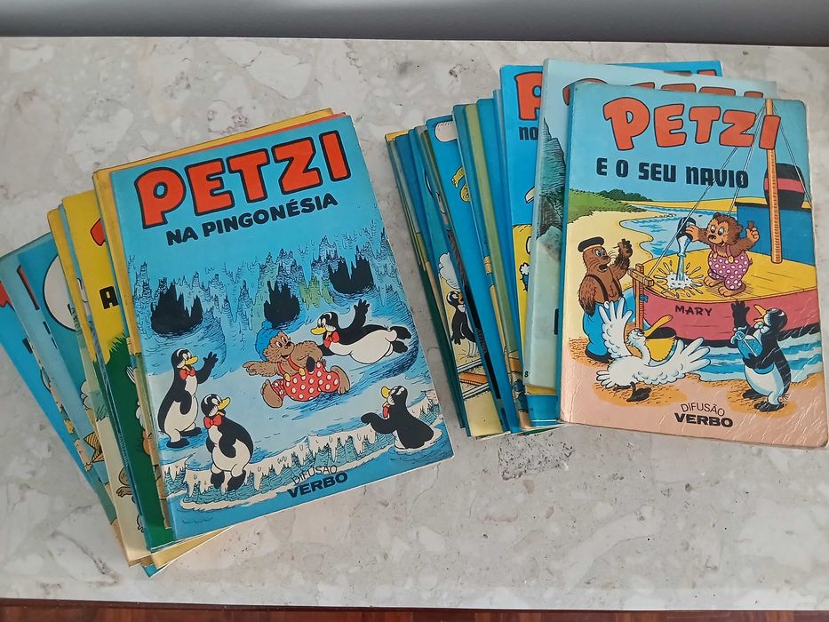Livros do PETZI edição antiga