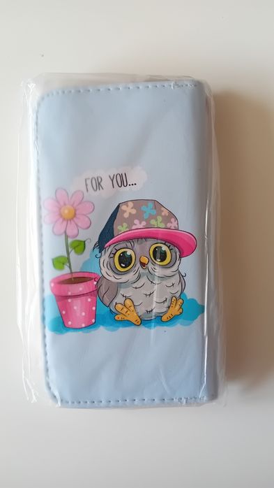 Nowy! Cute portfel niebieski "For You"