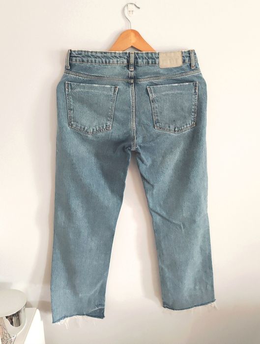 Spodnie jeansowe jeansy Zara S