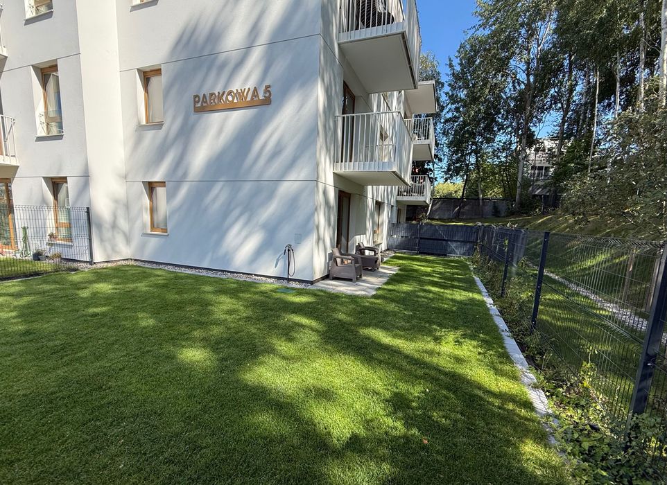 Nowoczesne, kameralne, 2 pokoje, ogródek 100 m², garaż, od 1 listopada - Gdynia - Mały Kack, ul. Parkowa