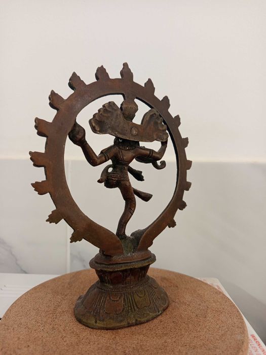 Estátua Shiva em bronze