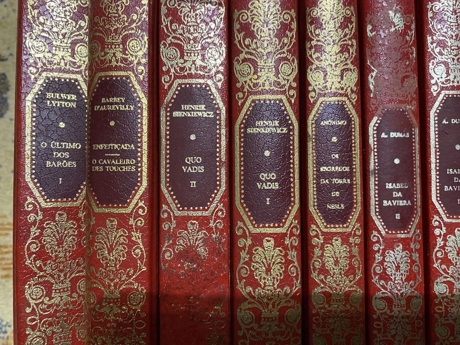 21 volumes de os grandes romances historicos