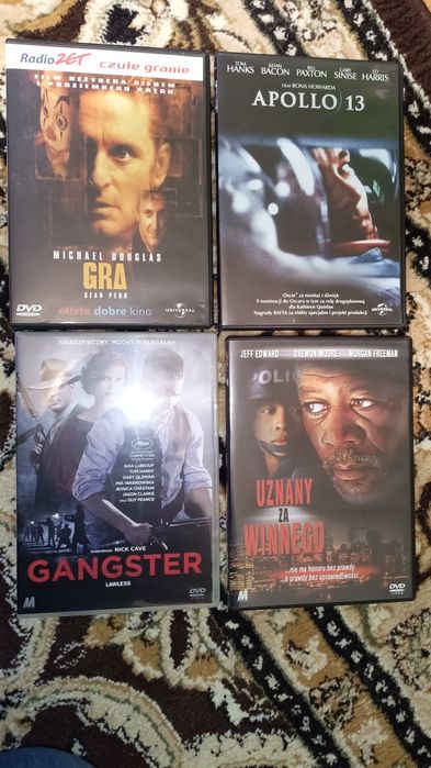 Zestaw 4 filmów na dvd