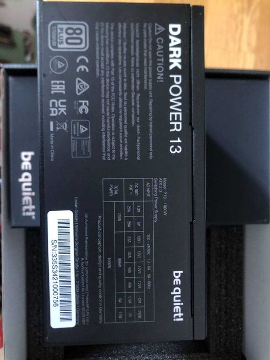 Блок живлення новий розпакований Be Quiet! Dark Power 13 1000W
