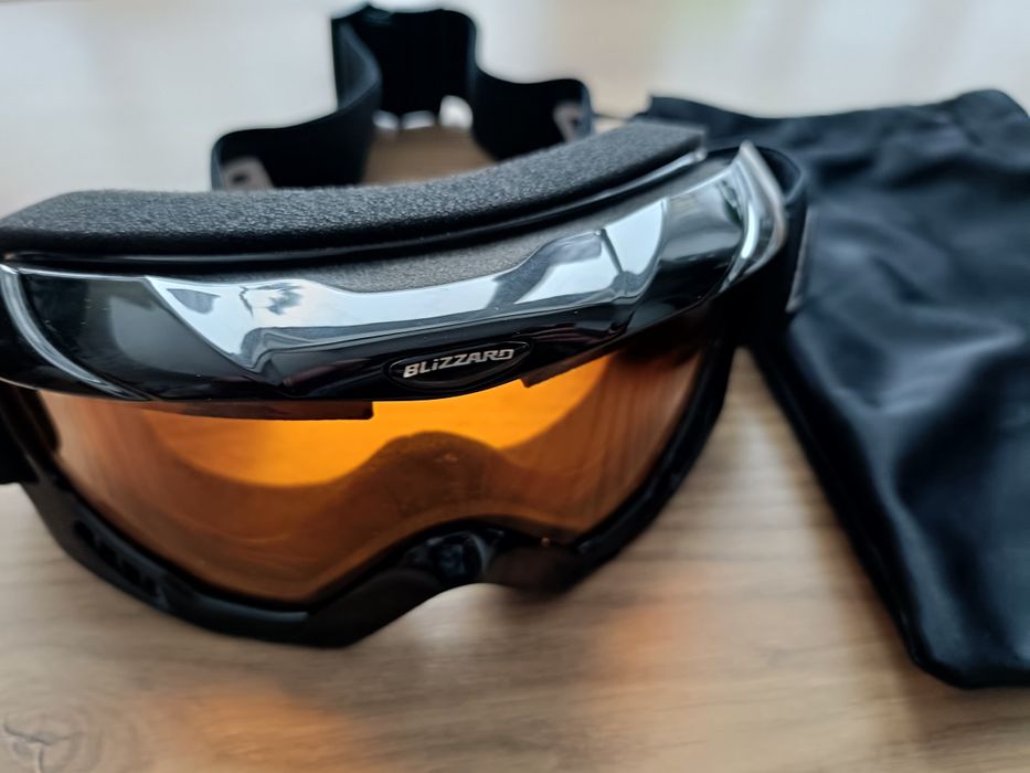 Gogle narciarskie Blizzard jak nowe z pokrowcem