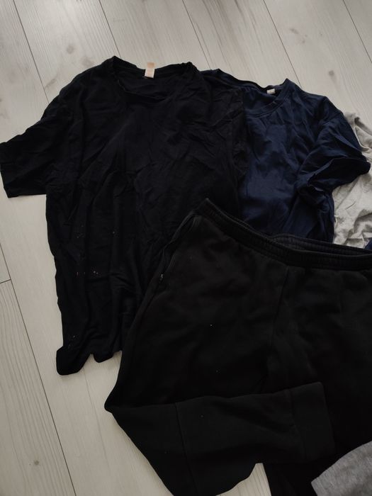 Paka ubrań męskich koszulki spodnie dresy Puma Reserved Primark XL