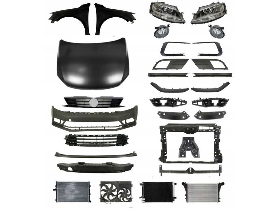 Бампер фары капот крыло комплект VW Jetta V VI VII USA EU разборка